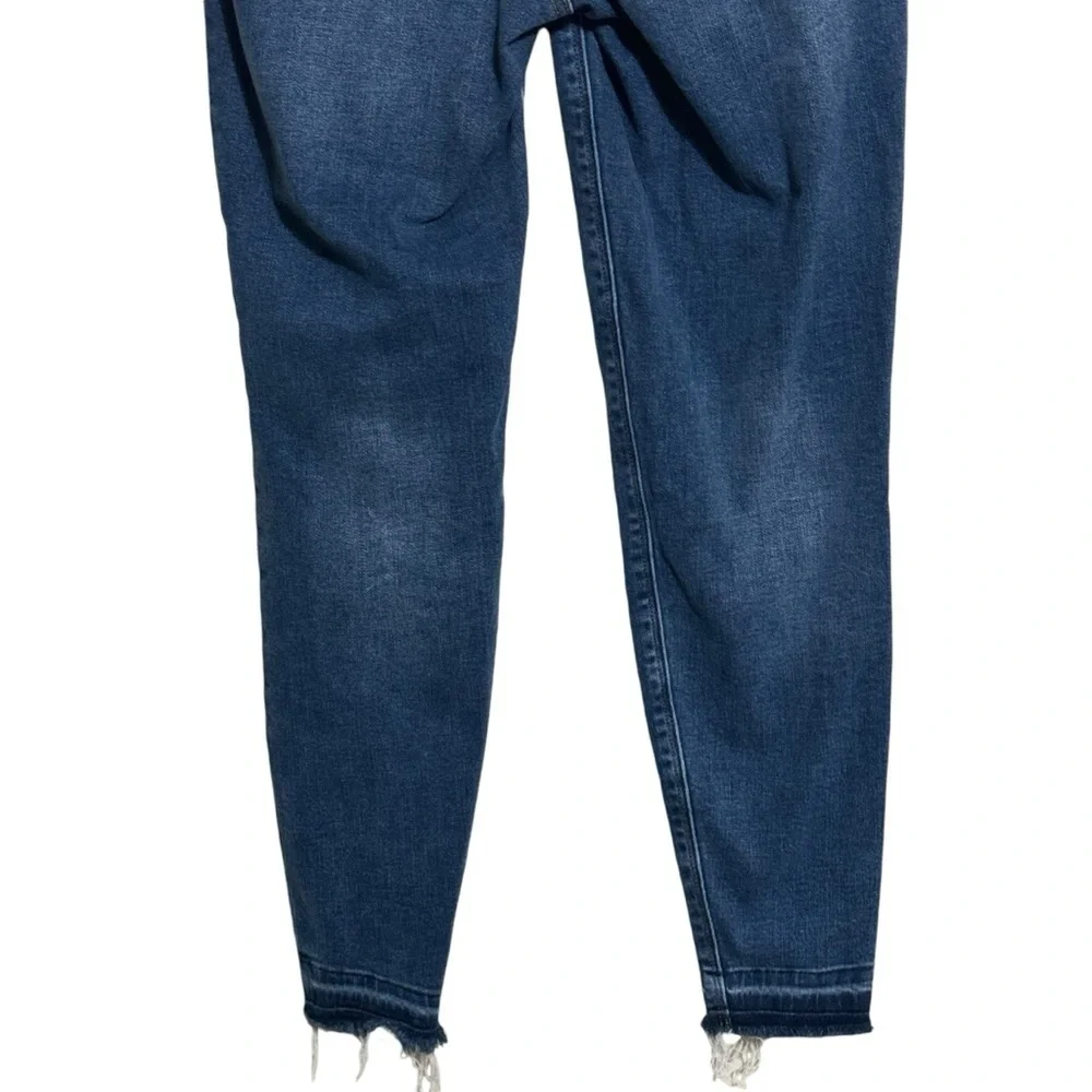 Spanx distressed skinny jeans size M